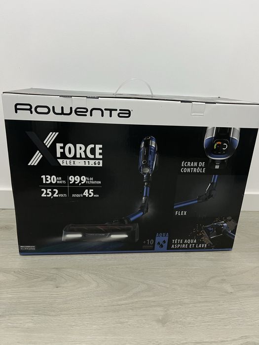 Aspirador Rowenta X-Force Flex Aqua Modelo 11.60 ainda em garantia