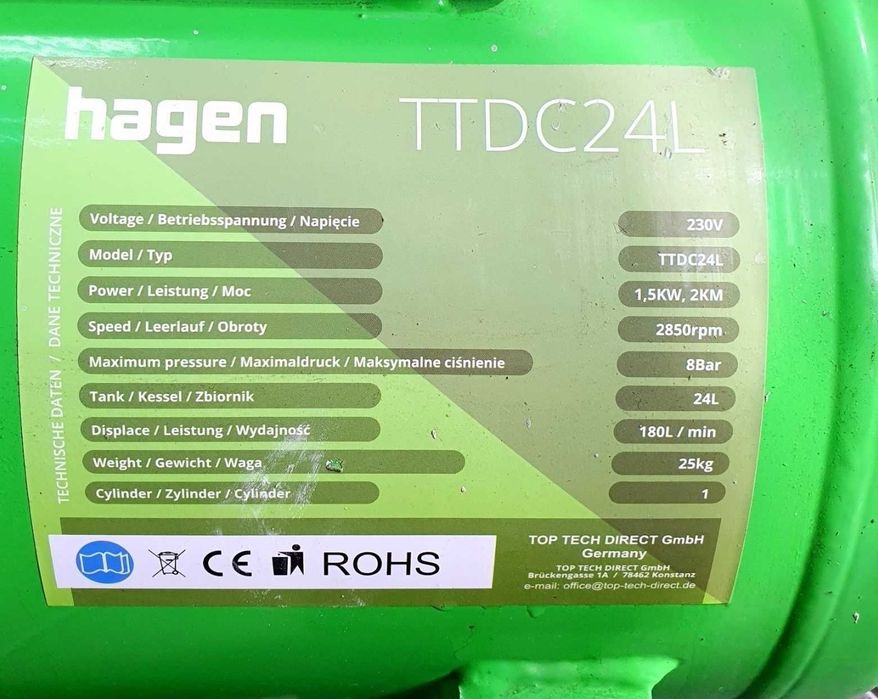 Kompresor 24 l marki Hagen