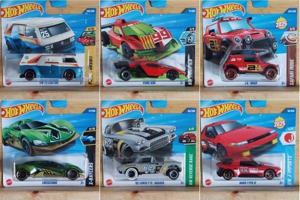 Hotwheels 2025/2026 como novos