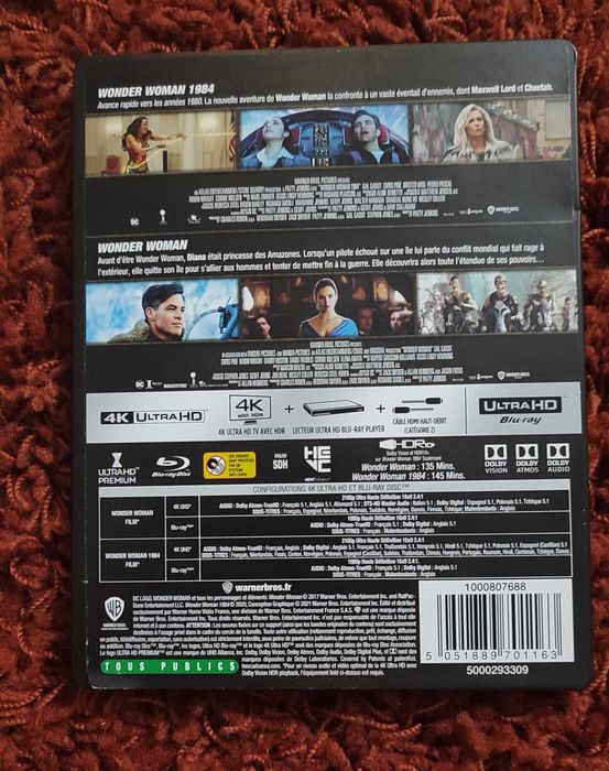 Wonder Women Steelbook 4k