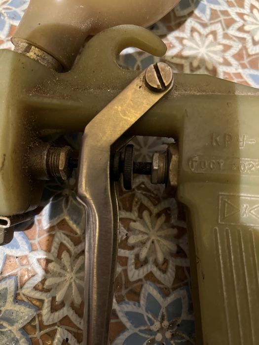 Пульверизатор, краскопульт, краскораспылитель КРУ-1