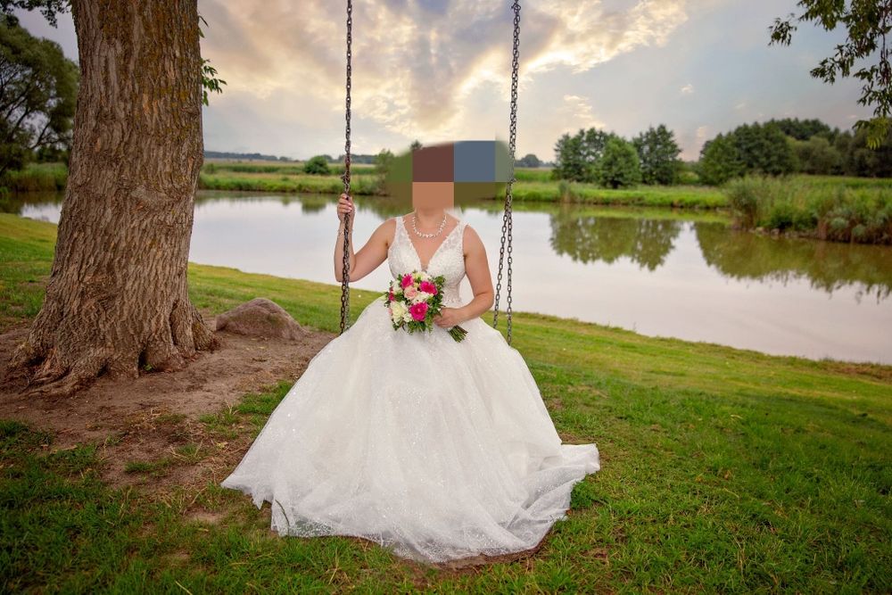 Suknia ślubna w literę A