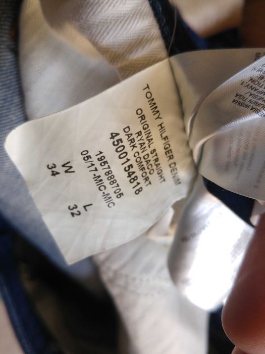 Spodnie męskie jeans Tommy Hilfiger