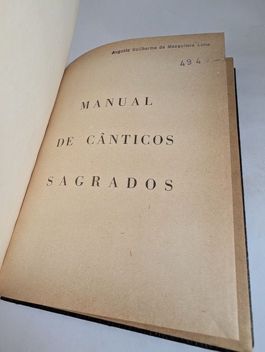 Manual de Cânticos Sagrados