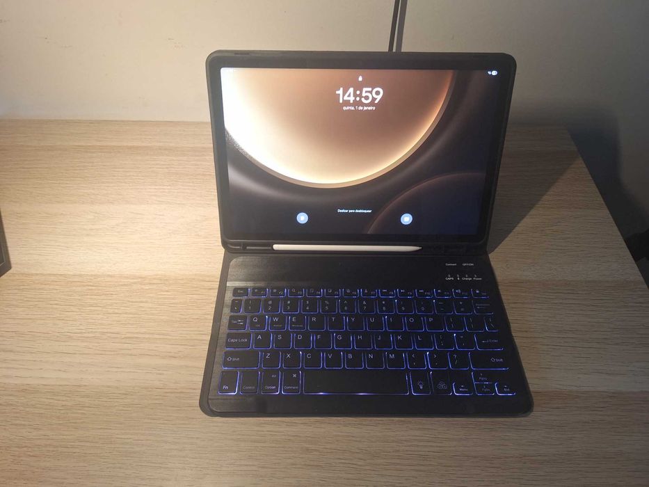 Pack SAMSUNG c/Tablet Galaxy Tab S9 FE + S Pen + Teclado BT + Capa