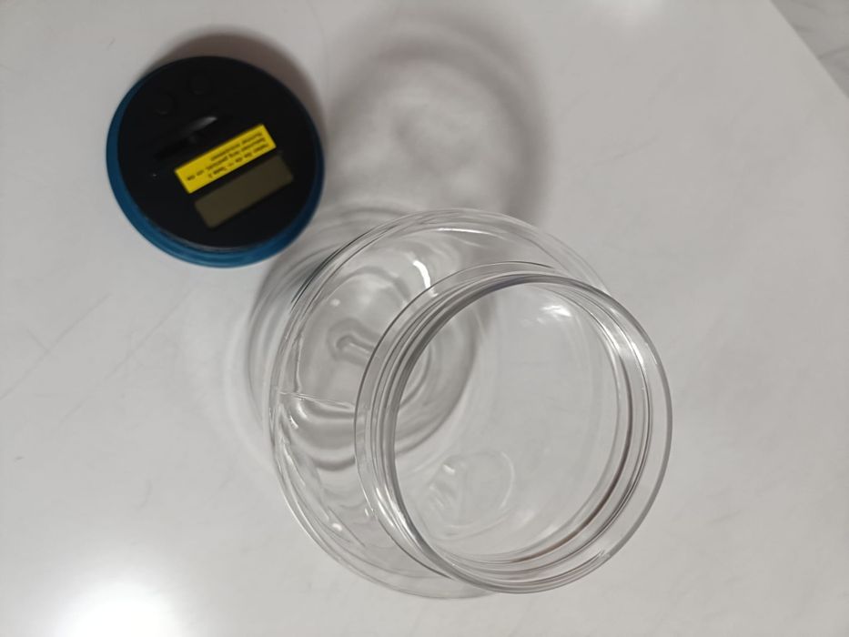 Mealheiro com contador elétrico