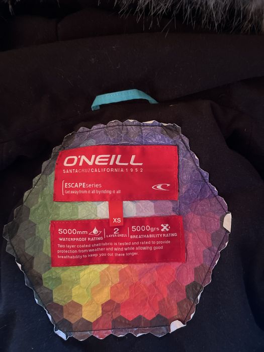 Kurtka narciarska O’NEILL XS turkus