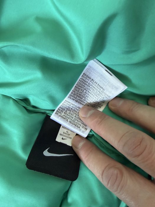Nike NOCTA Kurtka Puchowa XL Nowa Z Metką Zielona Puffer