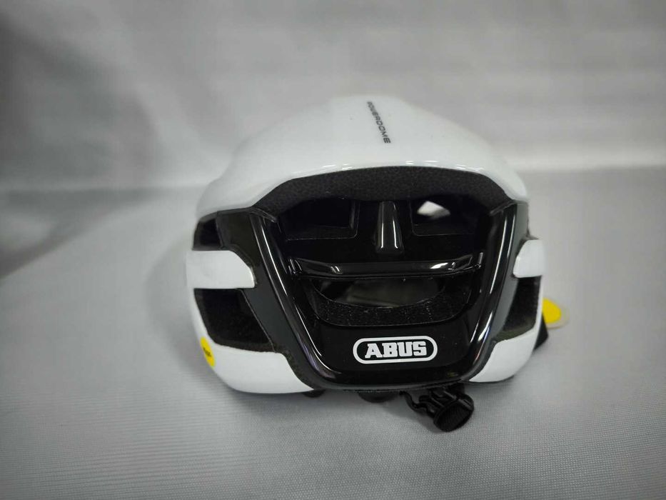 Kask rowerowy Abus Powerdome Mips Shiny White L 57-61cm