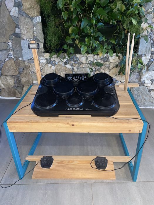 Електронний барабан Medeli DD315 + Кастомний стіл-стійка