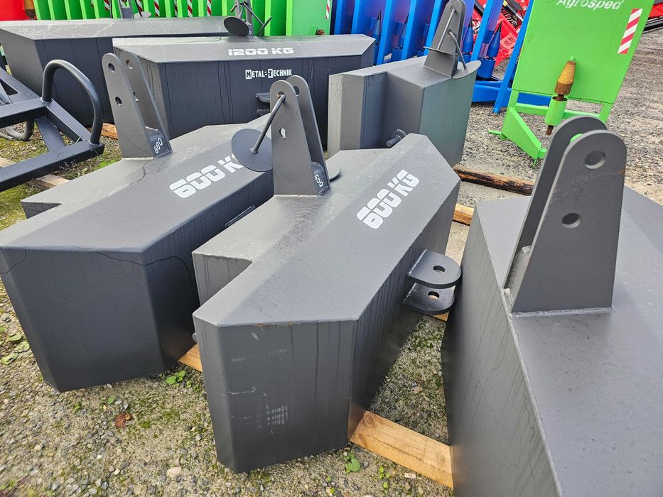 Balast obciążnik - 200kg-1500kg Metal Technik przeciwwaga dowóz PL