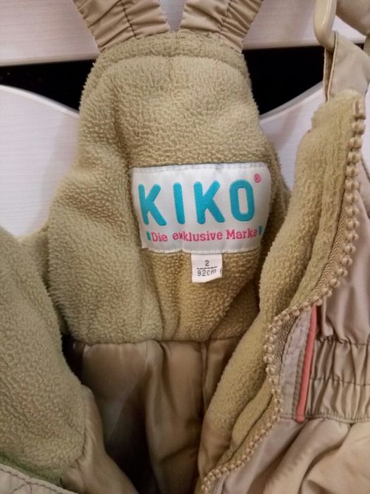 Kiko полукомбинезон очень теплый брюки штаны зимние
