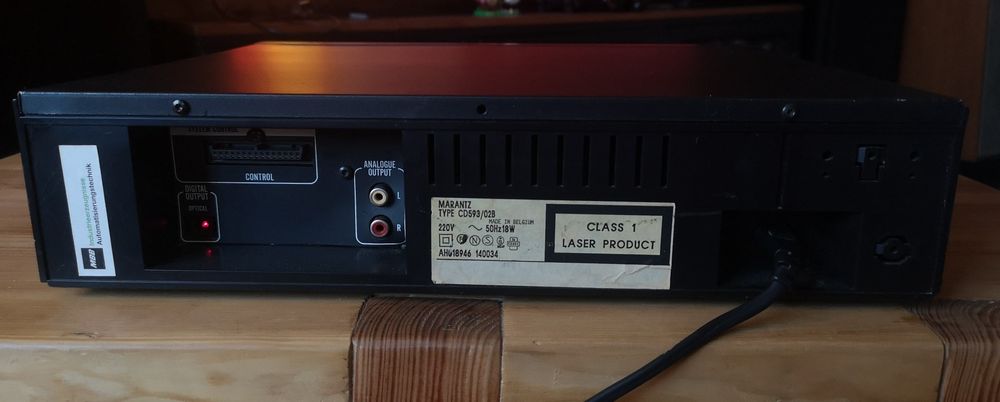 Marantz CD 593 optical