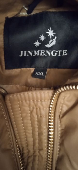 Пуховик натуральний, хутро, 46-48 розмір