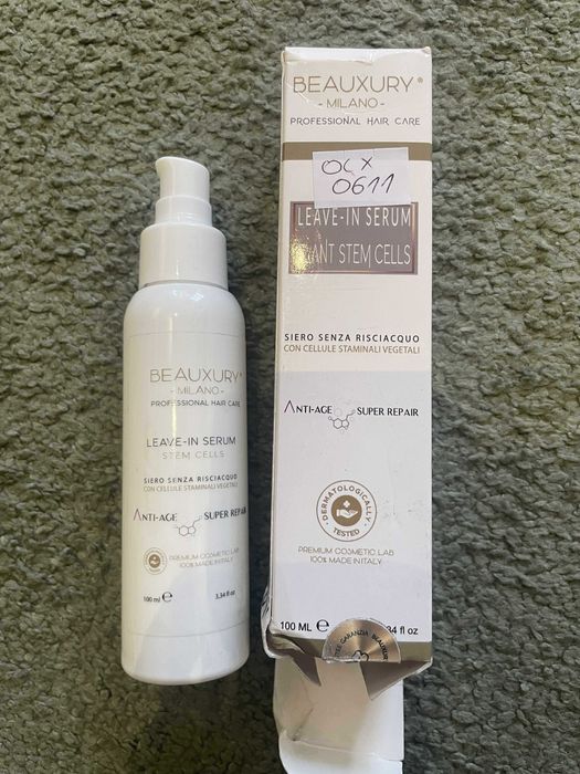 BEAUXURY MILANO Serum do włosów z roślinnymi komórkami 100 ml 0611