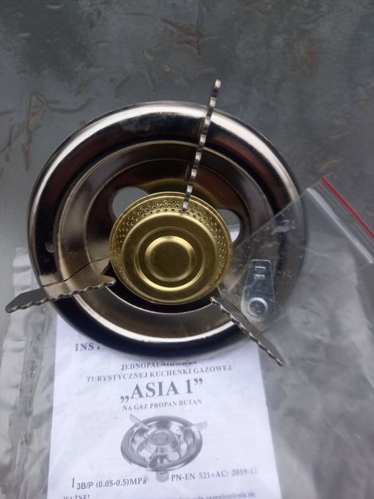 Kuchenka turystyczna gazowa Asia palnik gazowy
