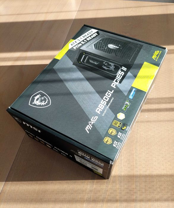 Zasilacz MSI MAG A850GL II 850W 80 Plus Gold PCIe5.1