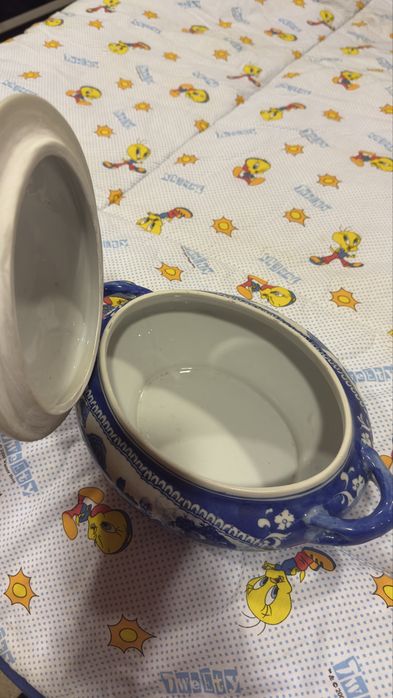 Conjunto de taça e prato
