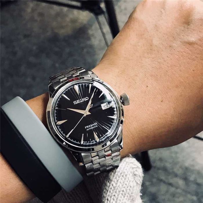 Годинник автоматичний Seiko Presage Cocktail Time "Espresso Martini" (SRPE17J1)