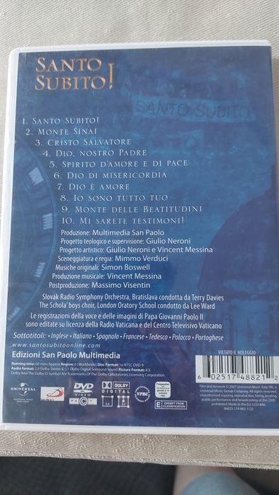 João Paulo II-Santo Subito (DVD)