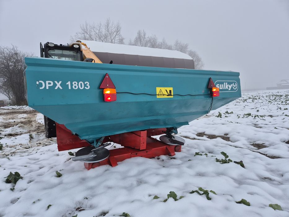 Rozsiewacz Nawozu Sulky DPX 1803!! Bardzo Ładna!! Super stan! Kuhn mds