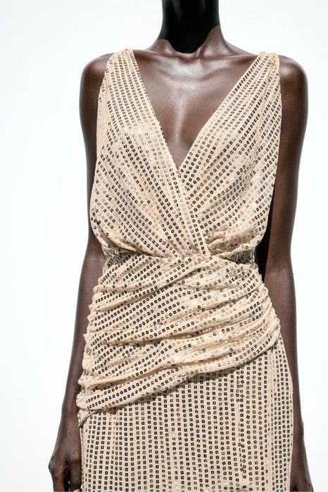 Сукня ZARA зі стразами паєтками