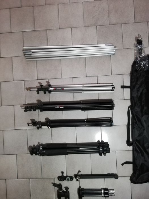 Tripés Manfrotto e Giottos