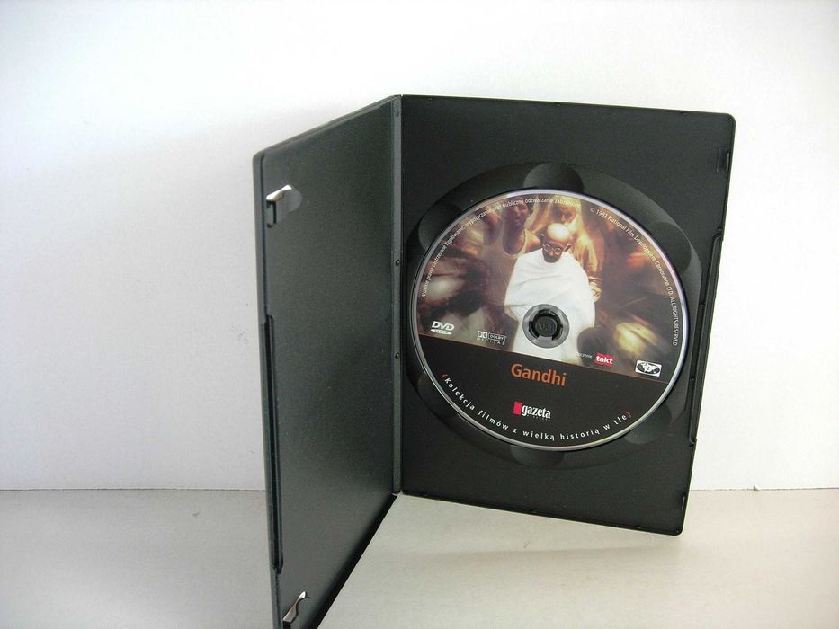 "Gandhi" DVD Richard Attenborough 1982 seria Gazety Wyborczej