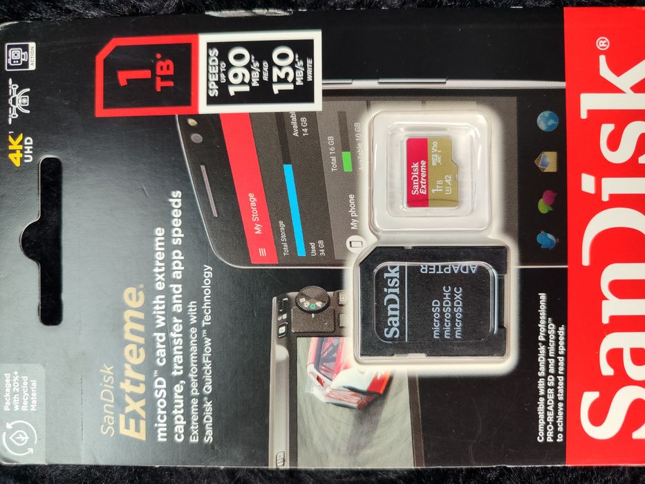 SanDisk 1TB A2 NOWE