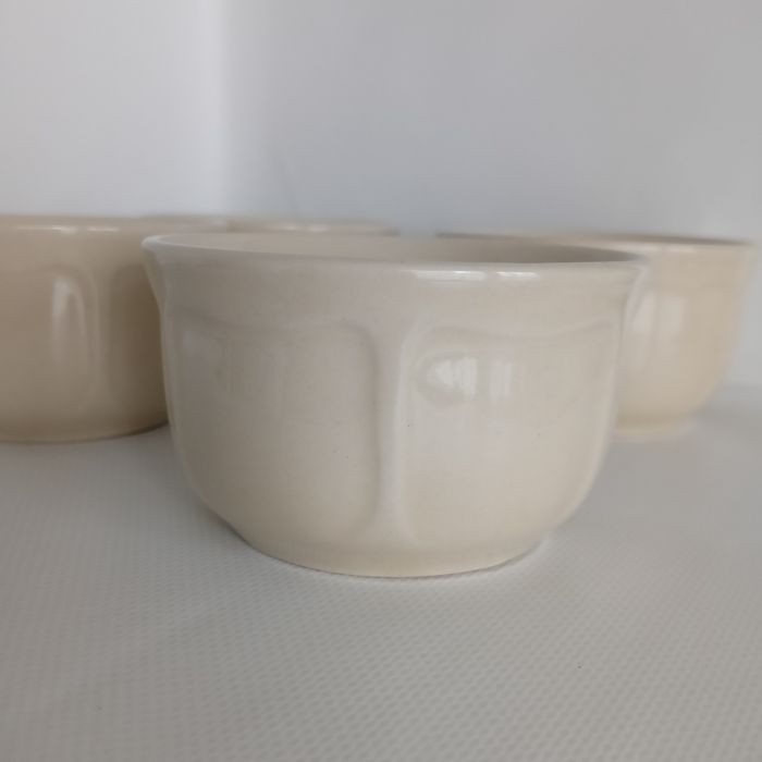 Miseczki kokilki Pruszków PRL zestaw 4 sztuki