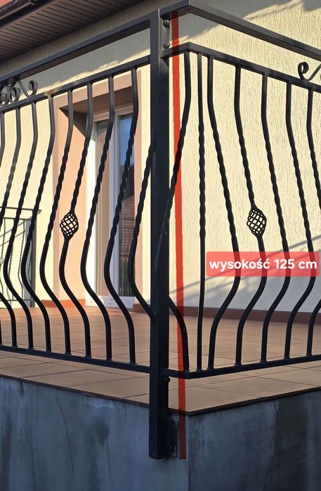 Balustrada tarasowa