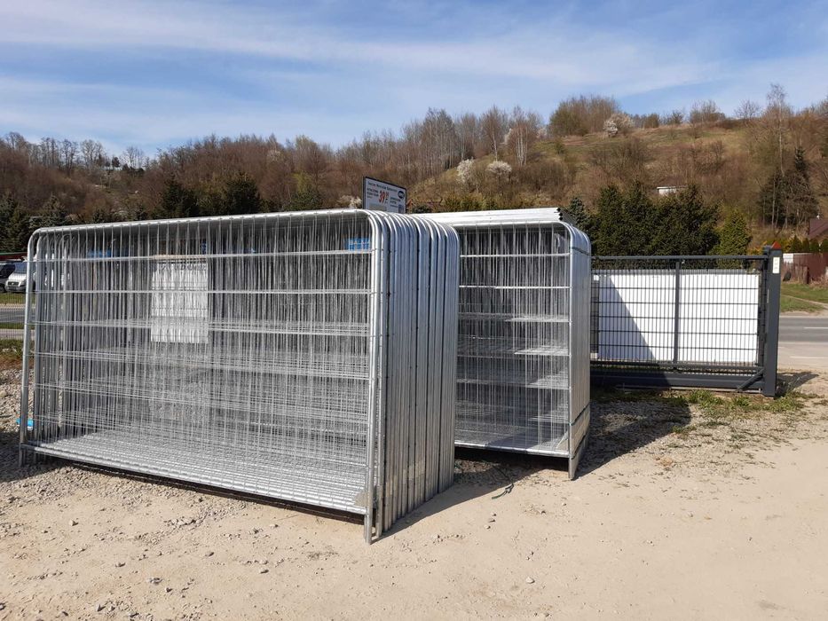 ADAMEK. Ogrodzenia tymczasowe PEŁNE lub AŻUROWE. WYANJEM . KRAKÓW