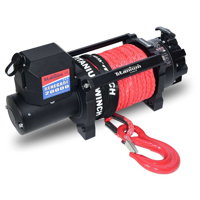 Wyciągarka Titanium WINCH RENEGADE 20000 LBS 24V