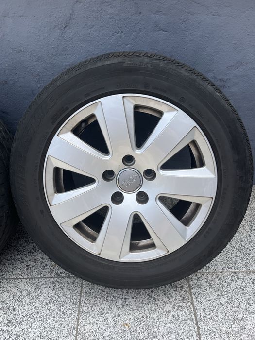 Jantes Audi 16’ com pneus Excelente Estado