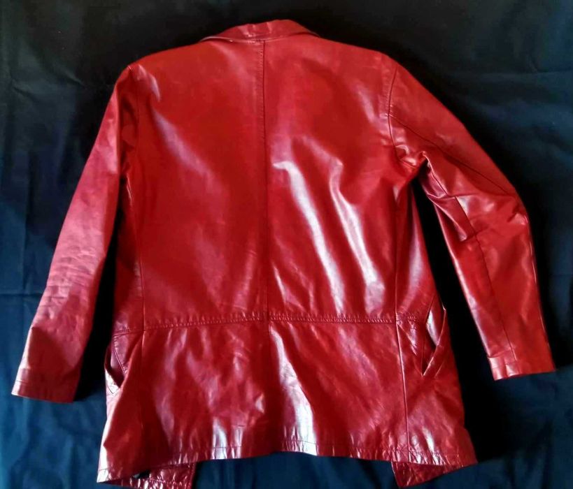 Casaco homem pele genuína Kenneth Cole