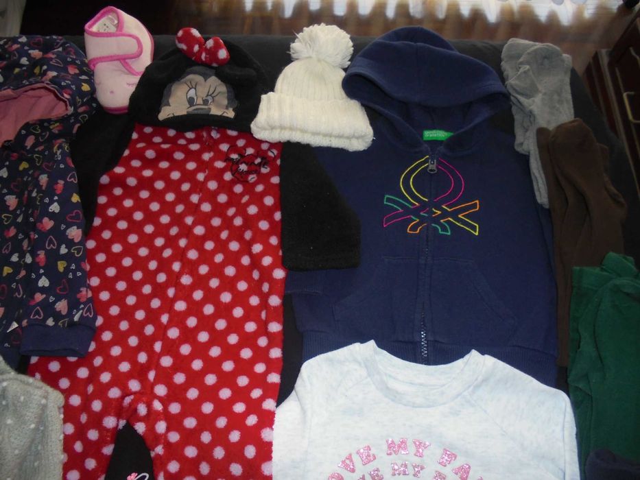 lote de roupa de menina bebé o gatinho