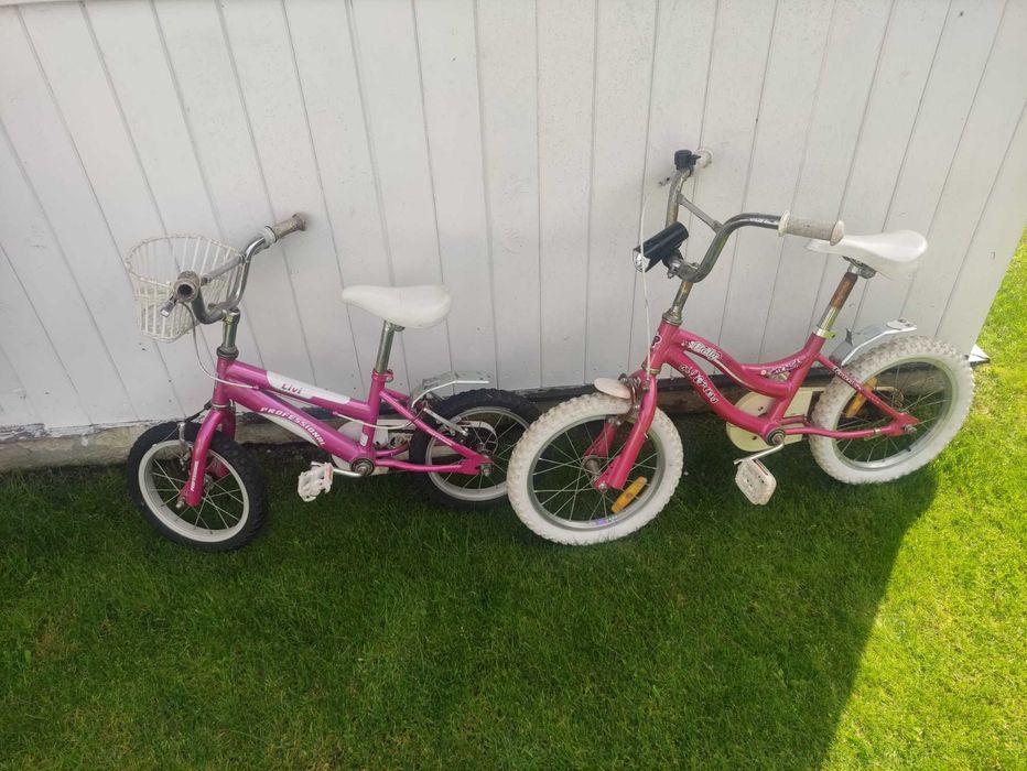 Oddam rowery dziecięce za 150zł.