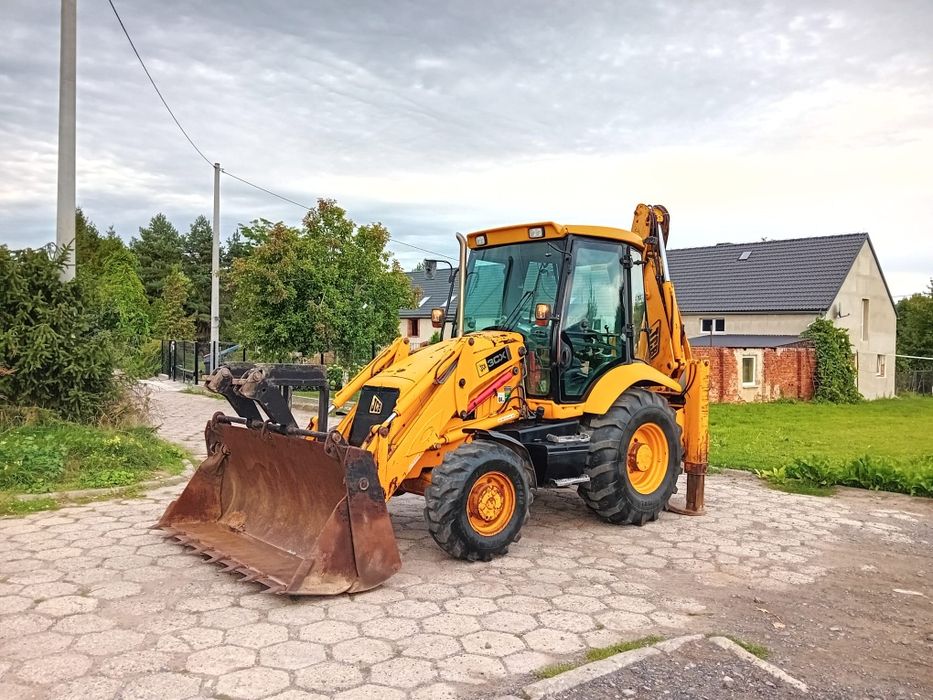 JCB 3CX Koparko-ładowarka 2003 Szczęka Teleskop Widły 4X4