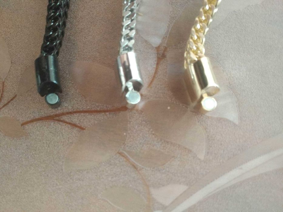 массивный браслет 19см