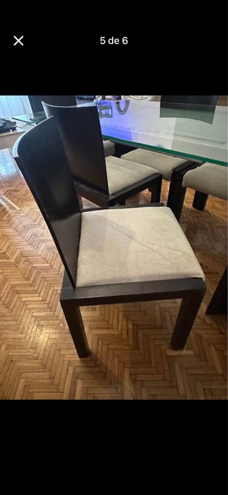 Mesa de jantar com 6 cadeiras