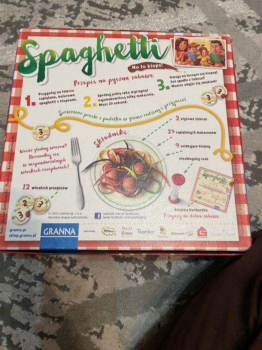 Planszowa gra Spaghetti