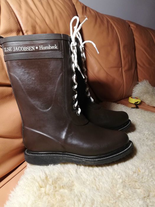 sznurowane kalosze marki Ilse Jacobsen Hornbæk