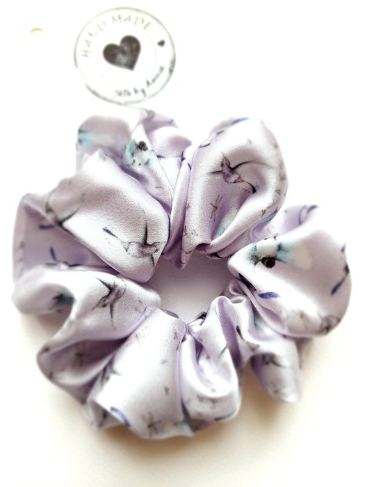 4 sztuki zestaw jedwabnych scrunchie gumek