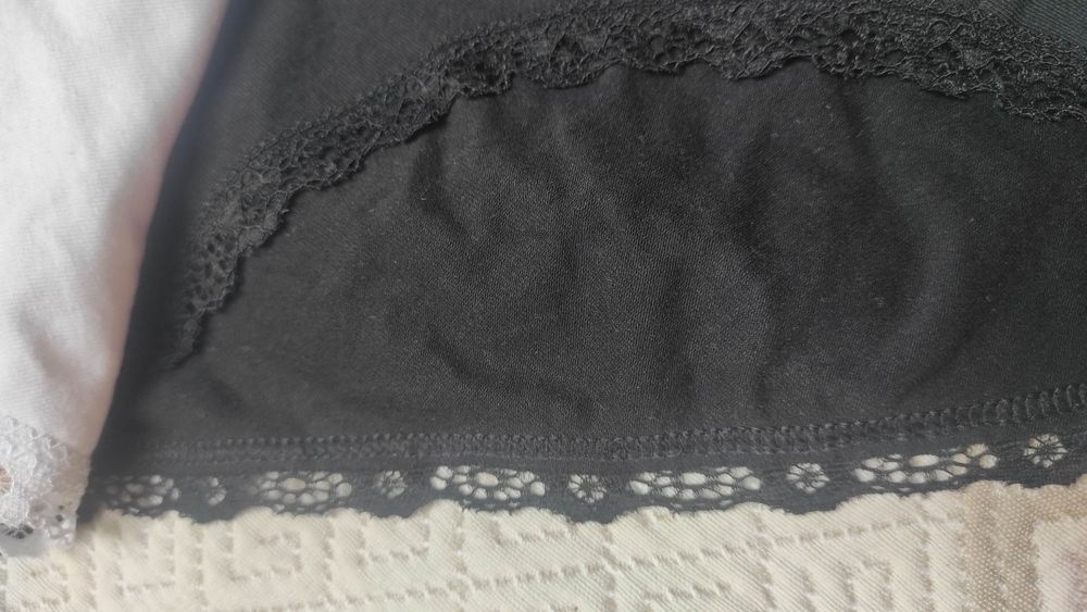 3 pary majtek bielizna czarna beżowa biala moraj 4xl 48 maxi bikini ba