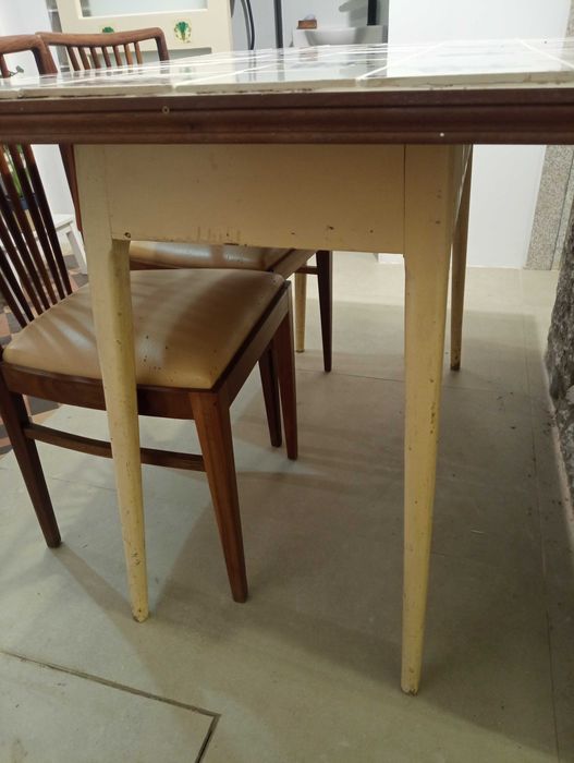 Mesa refeições vintage