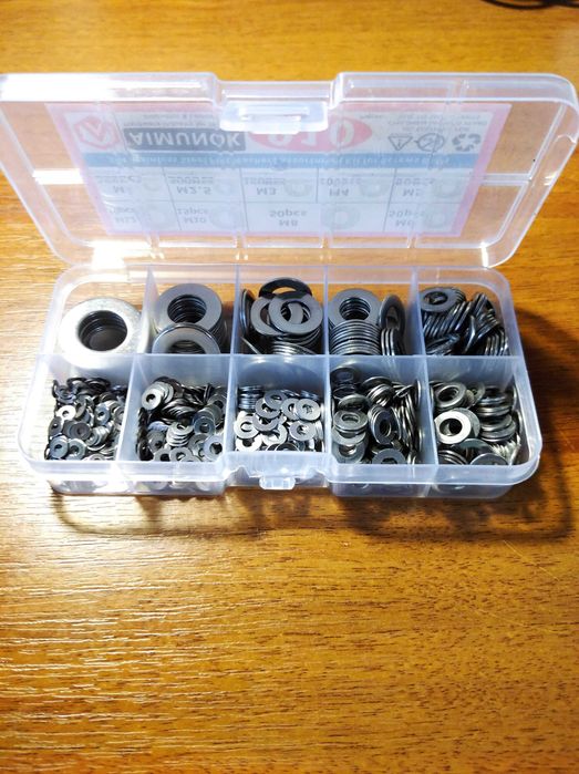 Набор шайб из нержавеющей стали 304, нержавеющая сталь 304 910 шт