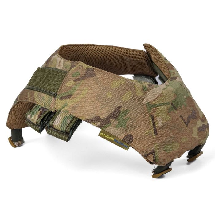 М'який балістичний захист шиї 1 класу ДСТУ  універсальний Мультикам‼️