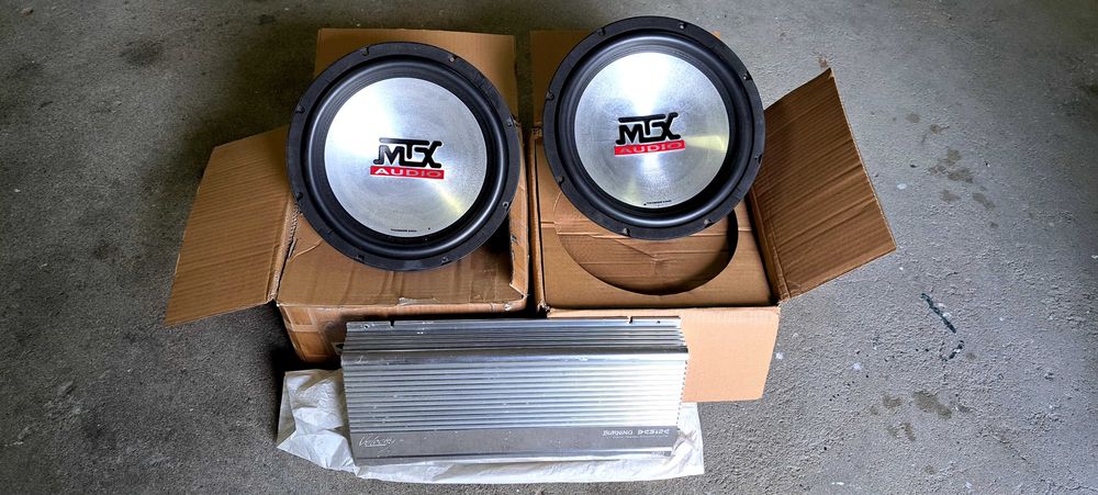 Subwoofer mtx + amp Velocity