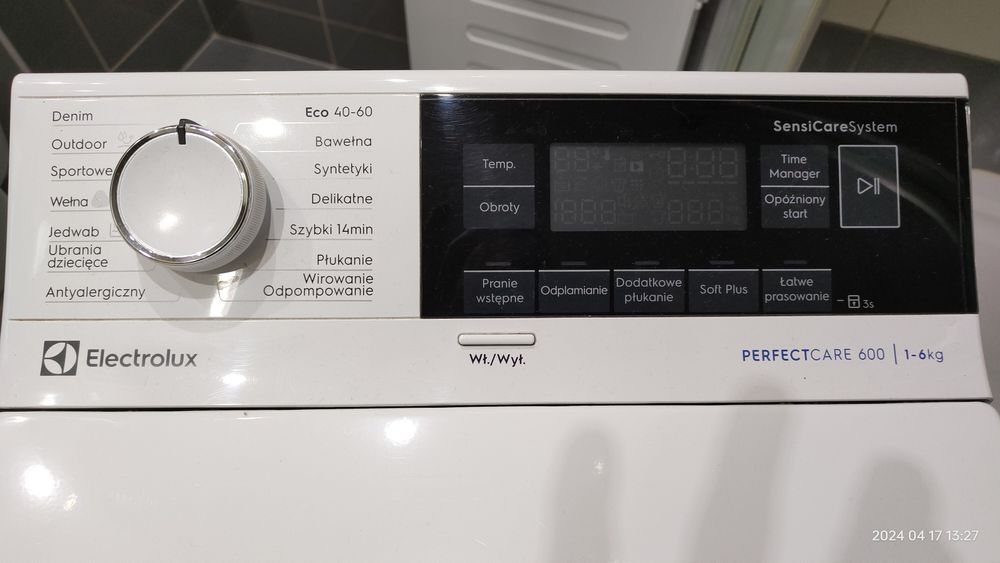 Pralka Electrolux ładowana od góry