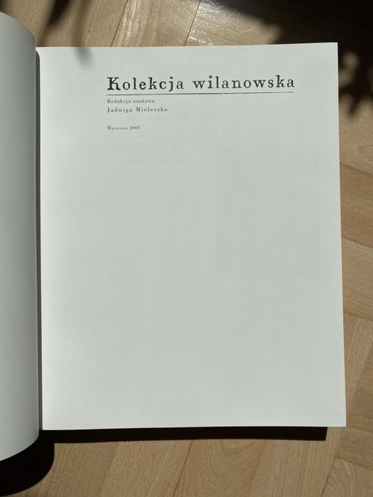 Kolekcja Wilanowska album